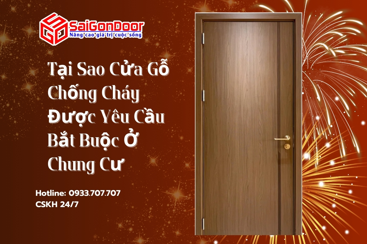 Tại Sao Cửa Gỗ Chống Cháy Được Yêu Cầu Bắt Buộc Ở Chung Cư Tại Sao Cửa Gỗ Chống Cháy Được Yêu Cầu Bắt Buộc Ở Chung Cư