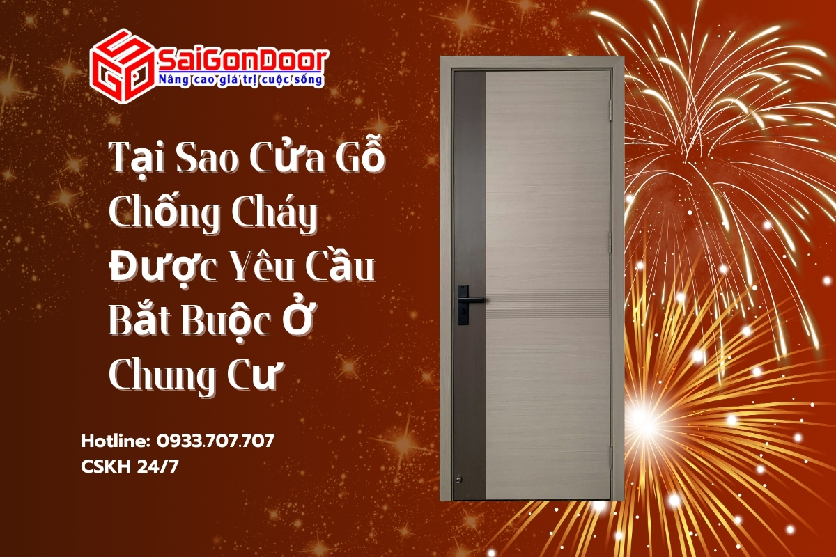 Tại Sao Cửa Gỗ Chống Cháy Được Yêu Cầu Bắt Buộc Ở Chung Cư Tại Sao Cửa Gỗ Chống Cháy Được Yêu Cầu Bắt Buộc Ở Chung Cư